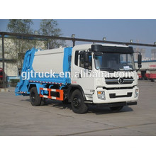 Shacman 4X2 conduire le camion à ordures compact pour 3-10 mètres cubes